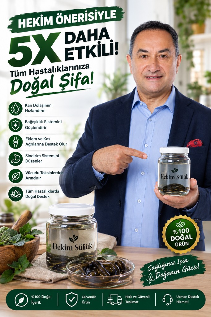 Hekim Sülük — hekim önerisiyle 5 kat daha etkili
